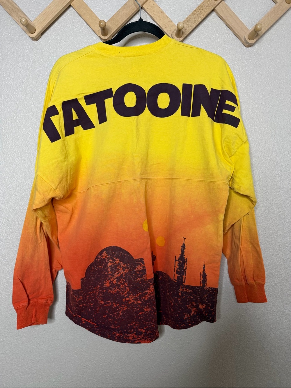 Disney Star Wars Tatooine Spirit Jersey Sz XS